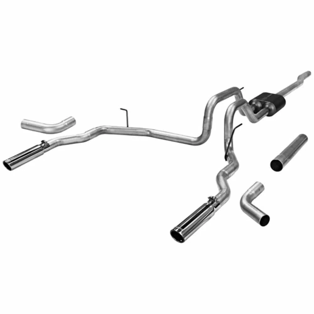 2004-2008 Ford F Cat-Back Exhaust Flowmaster Stainless Steel